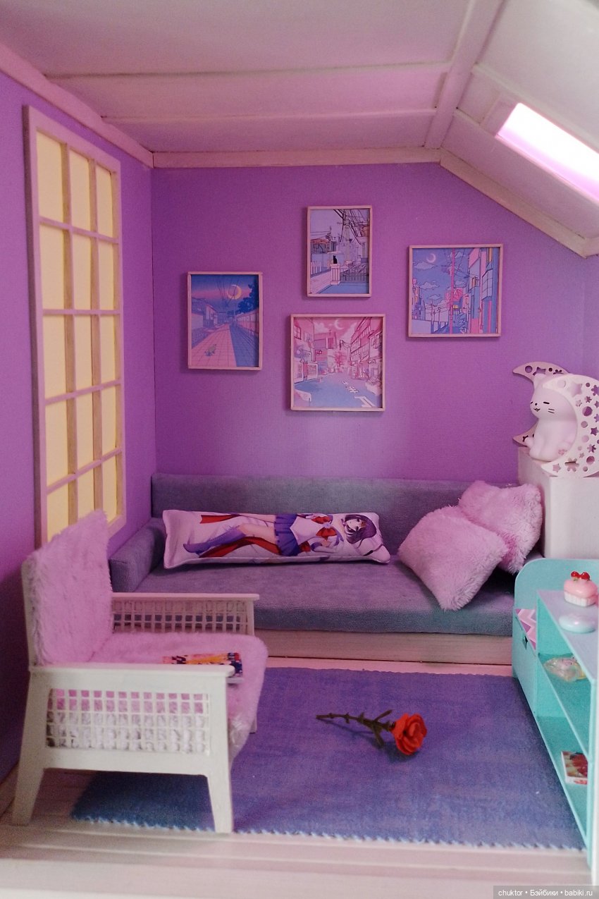 Во имя Луны и 8 bit — Румбоксы и кукольные интерьеры: фото