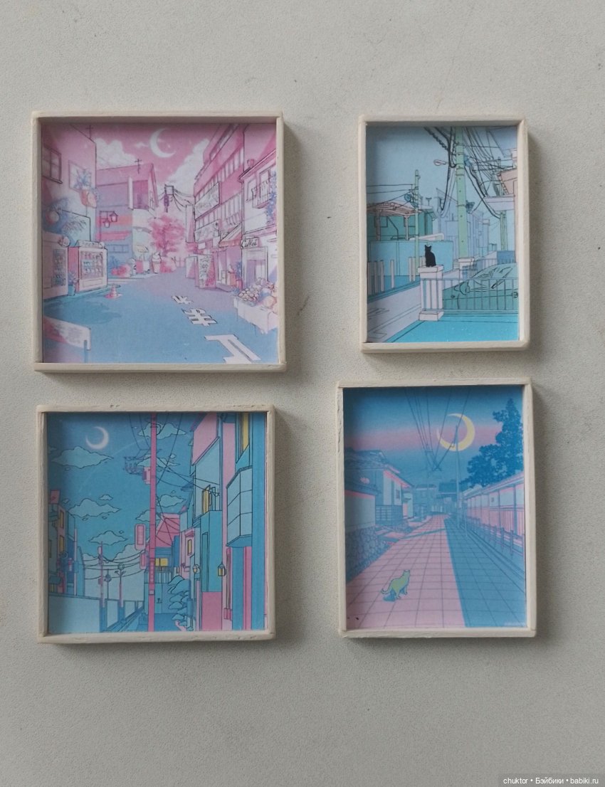 Во имя Луны и 8 bit — Румбоксы и кукольные интерьеры: фото (фото 4)