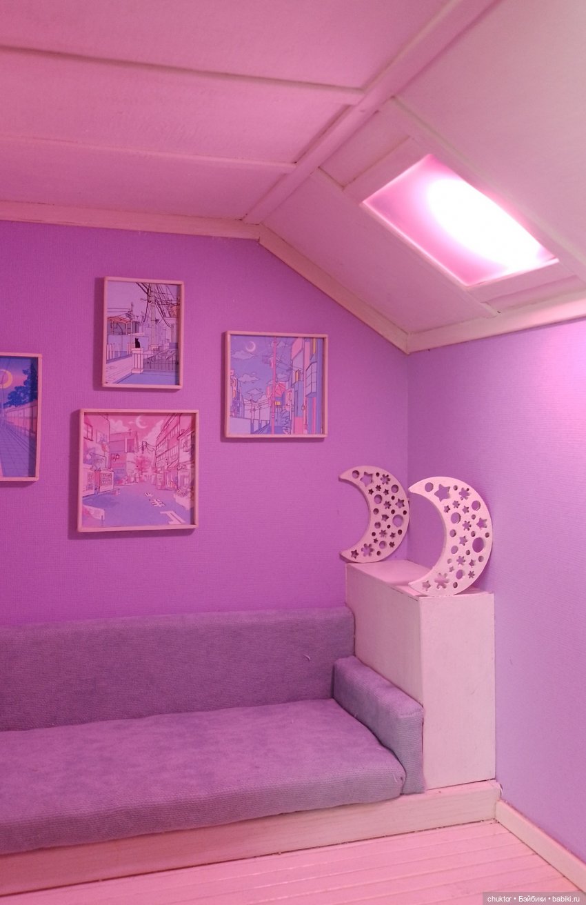 Во имя Луны и 8 bit — Румбоксы и кукольные интерьеры: фото