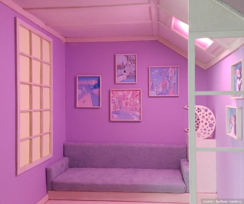 Во имя Луны и 8 bit — Румбоксы и кукольные интерьеры: фото