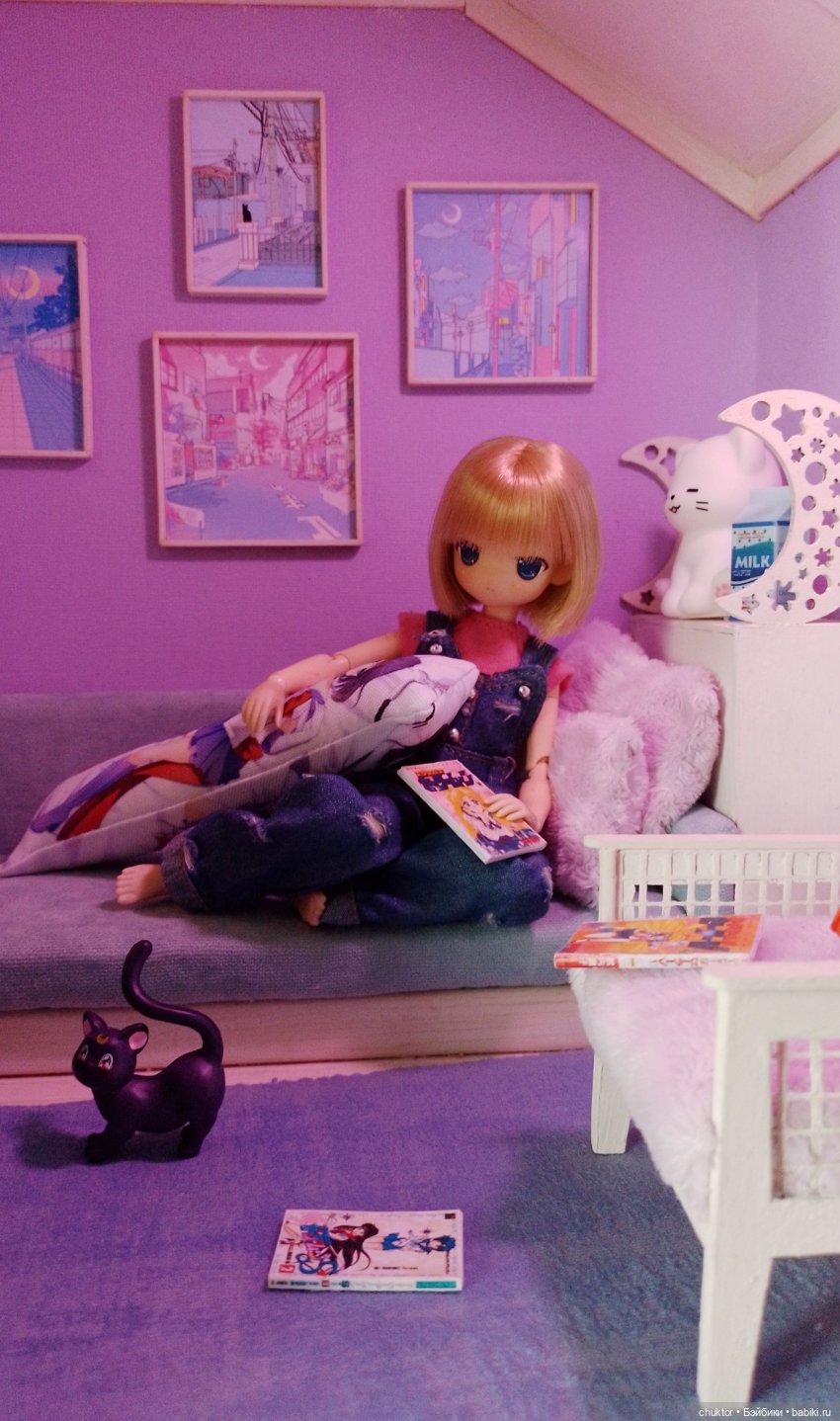 Во имя Луны и 8 bit — Румбоксы и кукольные интерьеры: фото