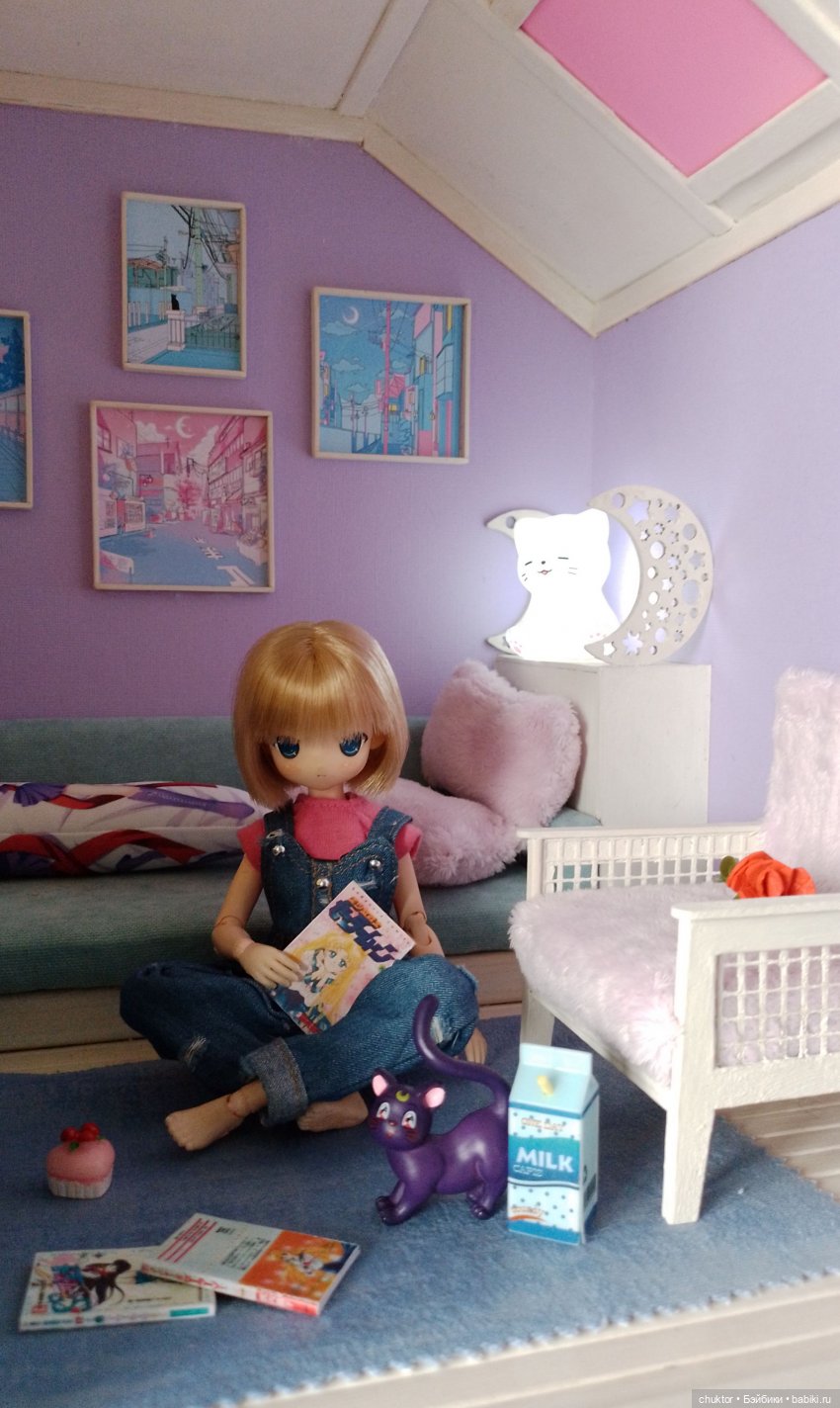 Во имя Луны и 8 bit — Румбоксы и кукольные интерьеры: фото