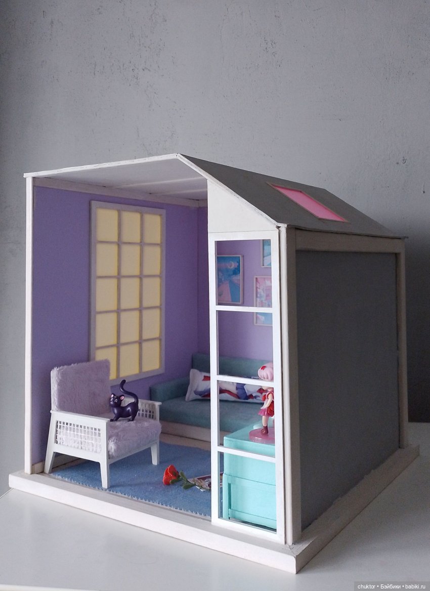 Во имя Луны и 8 bit — Румбоксы и кукольные интерьеры: фото