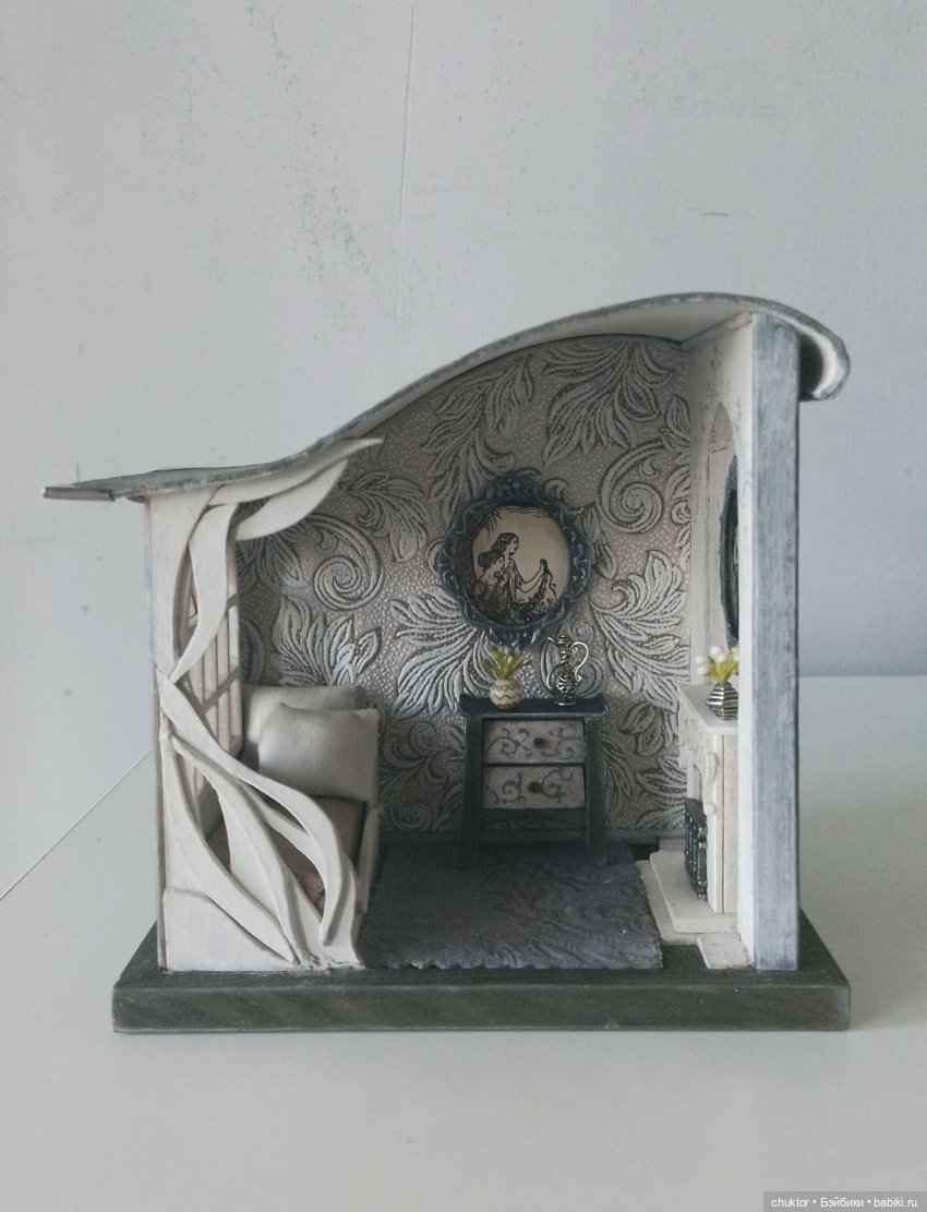 Дом, которого не было — Румбоксы и кукольные интерьеры: фото