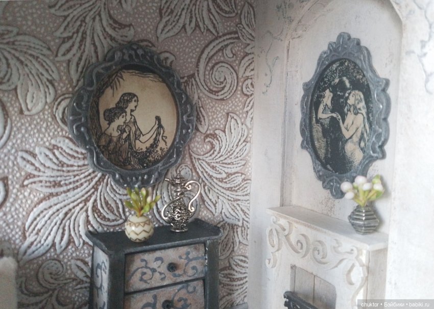 Дом, которого не было — Румбоксы и кукольные интерьеры: фото