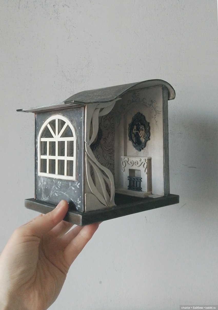 Дом, которого не было — Румбоксы и кукольные интерьеры: фото (фото 8)