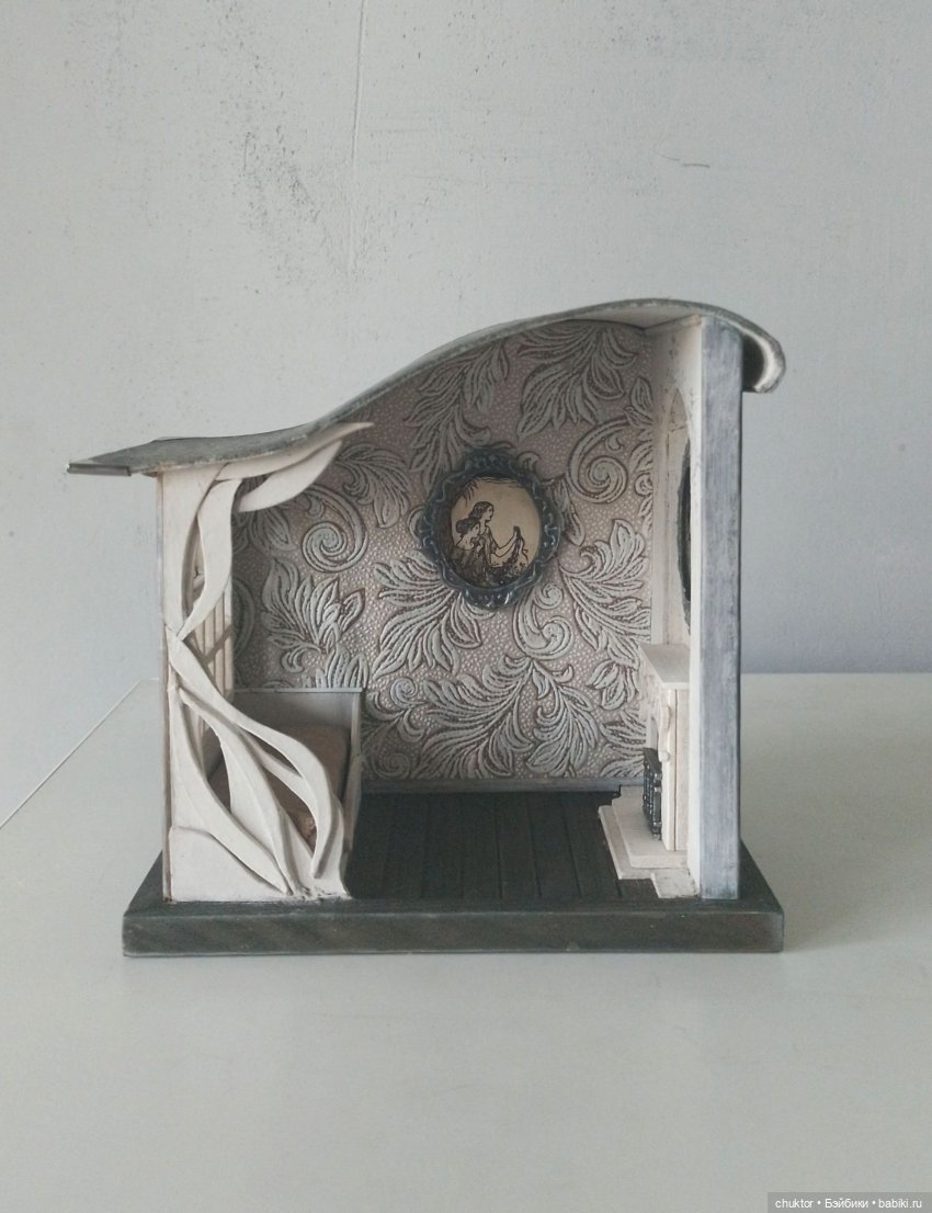 Дом, которого не было — Румбоксы и кукольные интерьеры: фото (фото 9)