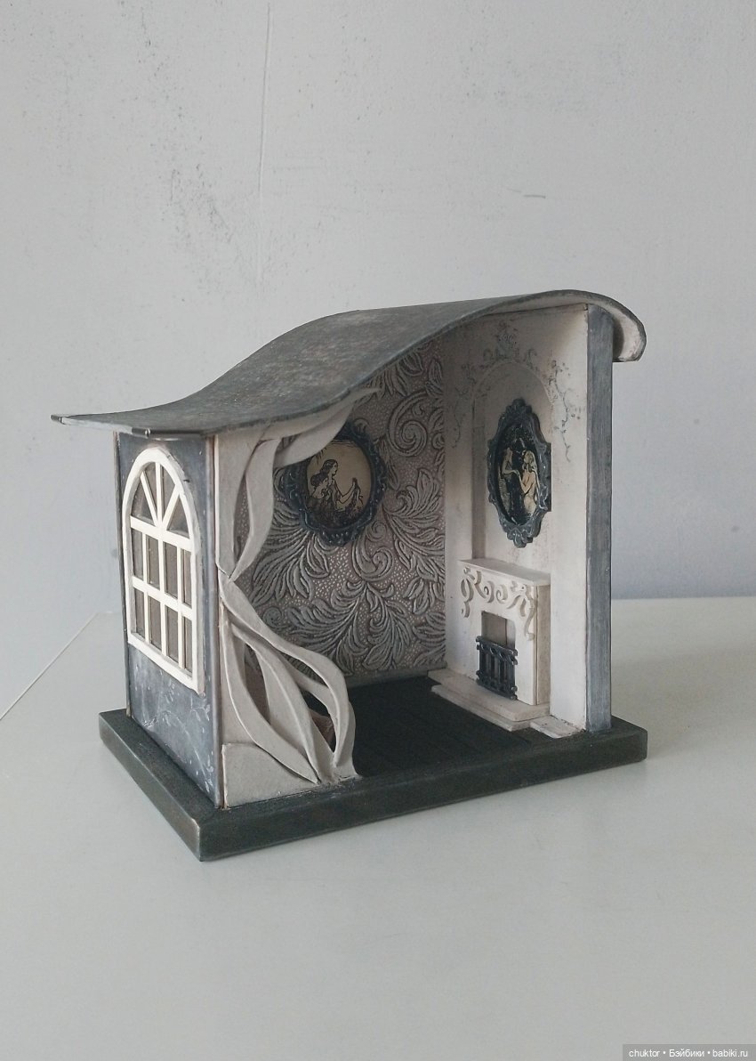 Дом, которого не было — Румбоксы и кукольные интерьеры: фото (фото 10)