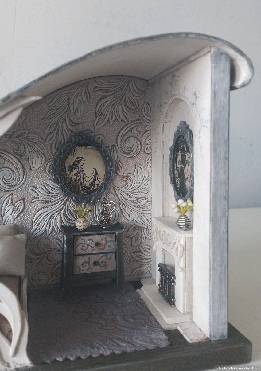 Дом, которого не было — Румбоксы и кукольные интерьеры: фото