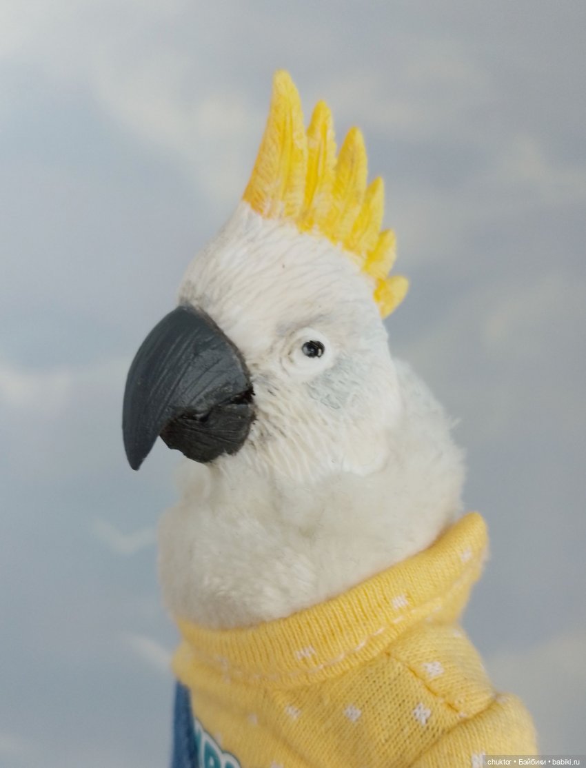 Толстый Павлик — Авторские игрушки из разных материалов: синельная проволока (фото 2)