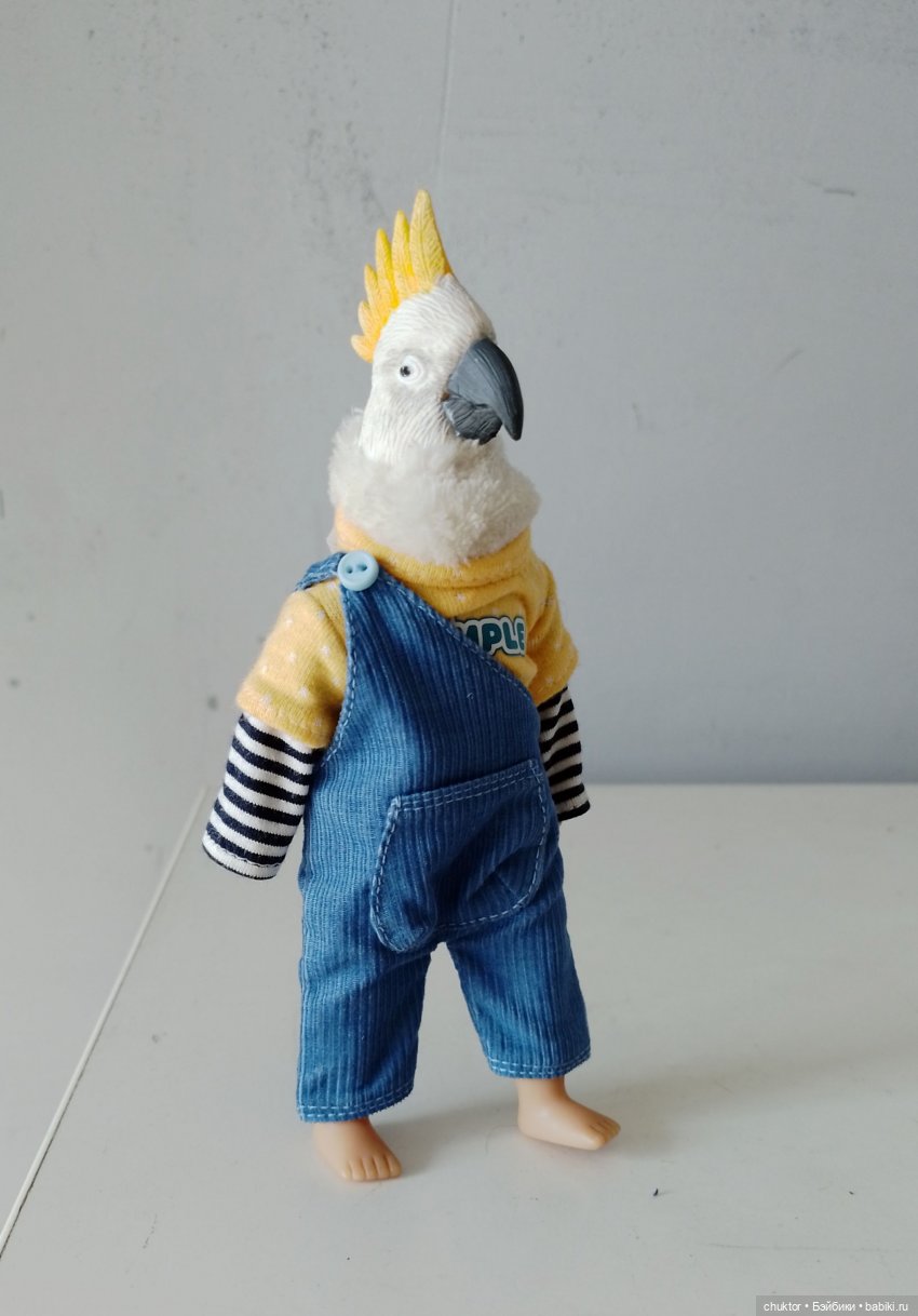 Толстый Павлик — Авторские игрушки из разных материалов: синельная проволока (фото 4)