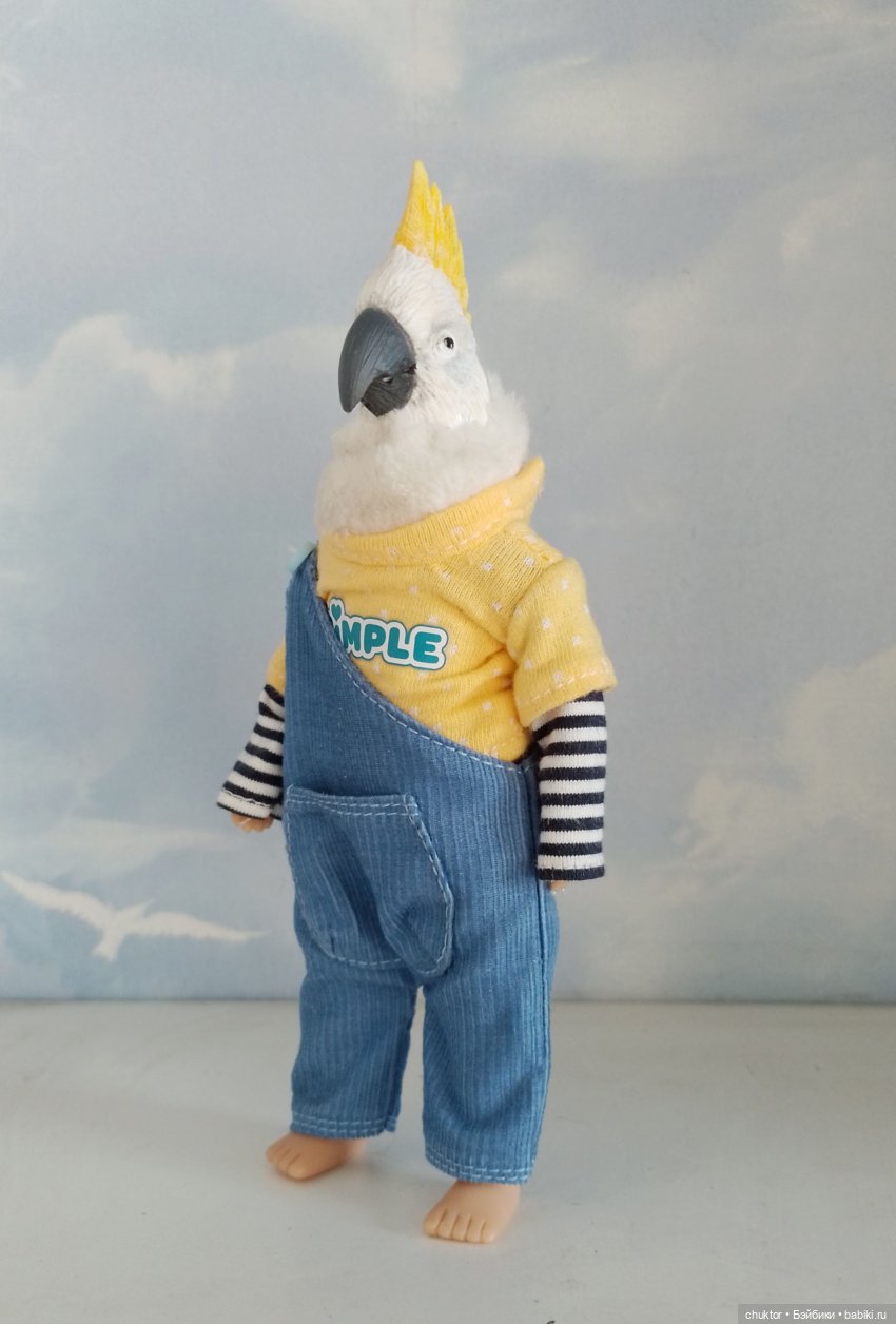 Толстый Павлик — Авторские игрушки из разных материалов: синельная проволока (фото 6)