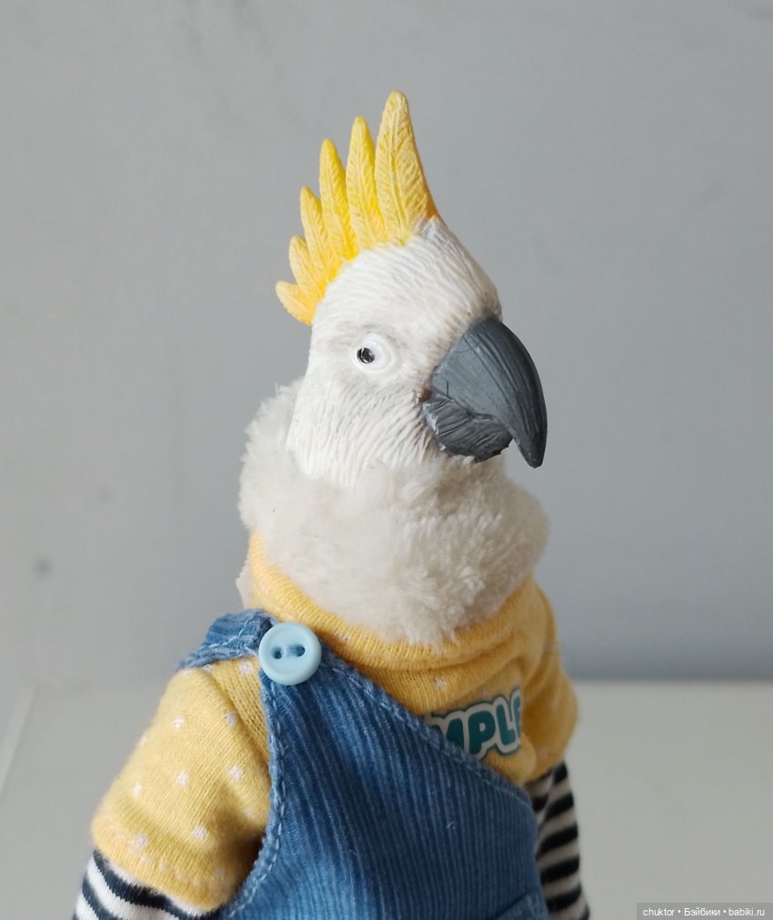 Толстый Павлик — Авторские игрушки из разных материалов: синельная проволока (фото 3)