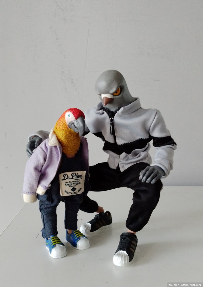 Толстый Павлик — Авторские игрушки из разных материалов: синельная проволока