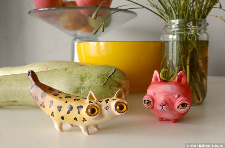 Те ещё фрукты — Лепка авторских игрушек и папье