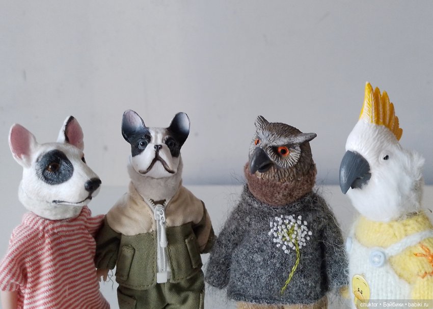 Властелин колец — Игрушки в смешанной технике (мех и глина): Арт (фото 4)