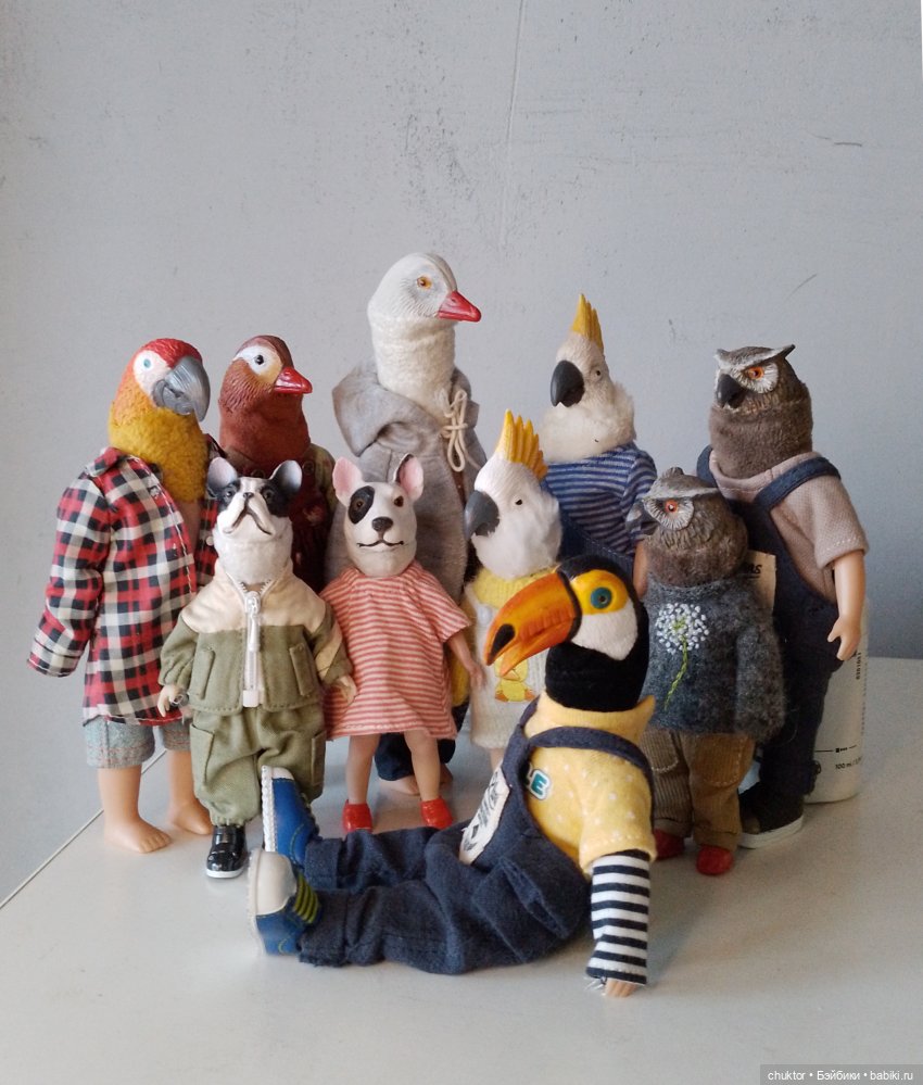 Властелин колец — Игрушки в смешанной технике (мех и глина): Арт (фото 2)