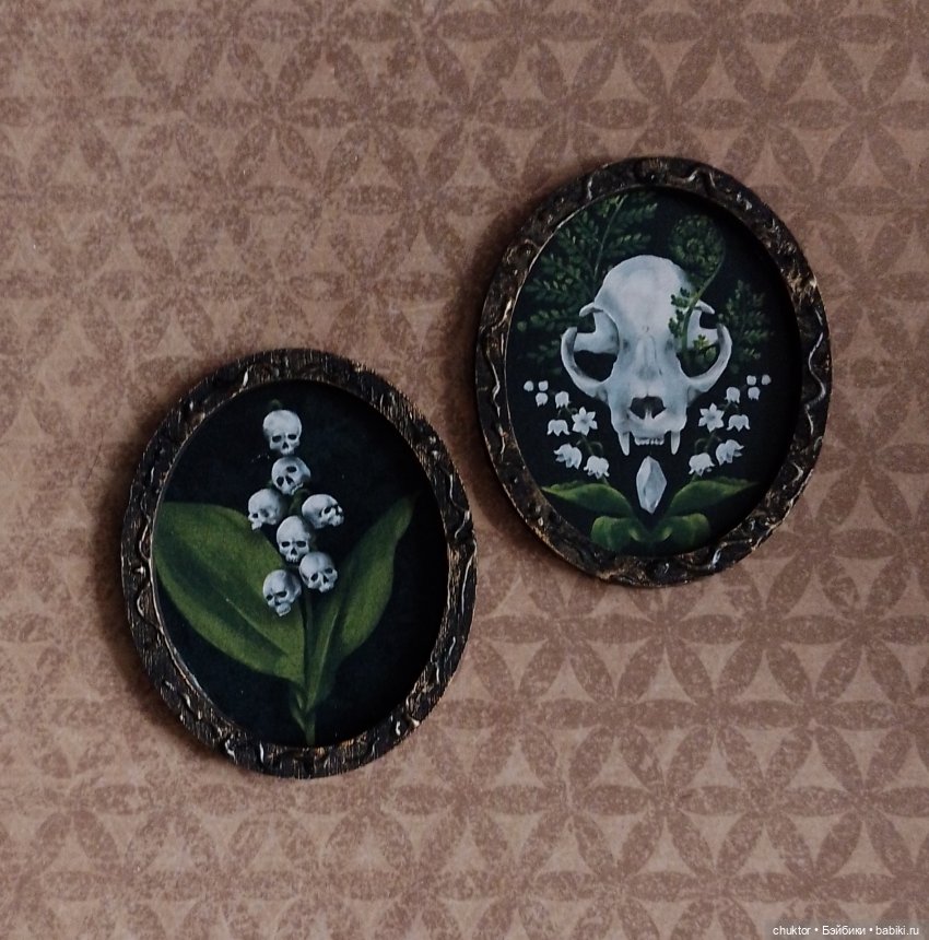 Цветы зла — Румбоксы и кукольные интерьеры: фото