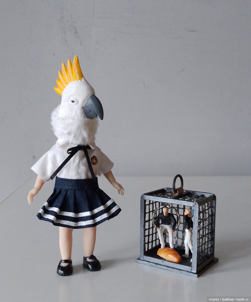 Алиса | Бэйбики Алиса — Игрушки в смешанной технике (мех и глина): Арт (фото 9)