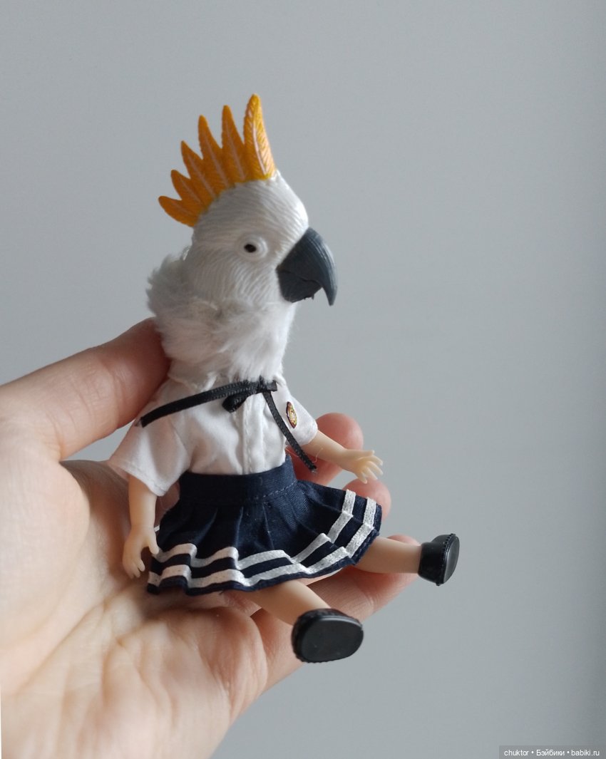 Алиса | Бэйбики Алиса — Игрушки в смешанной технике (мех и глина): Арт (фото 7)