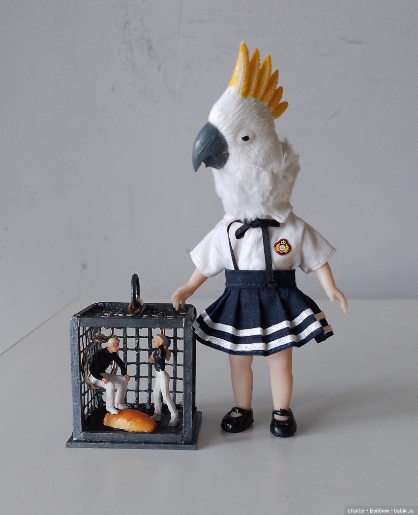 Алиса | Бэйбики Алиса — Игрушки в смешанной технике (мех и глина): Арт