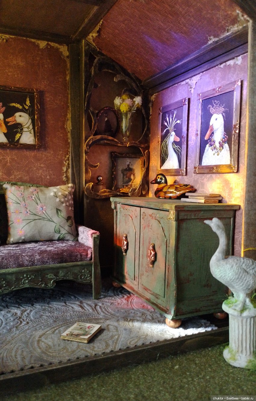 Вилла зажиточного гуся — Румбоксы и кукольные интерьеры: фото