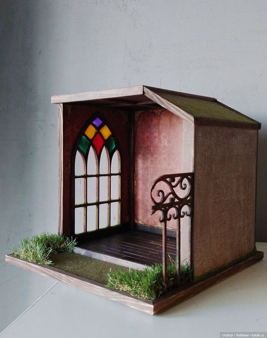 Вилла зажиточного гуся — Румбоксы и кукольные интерьеры: фото (фото 2)