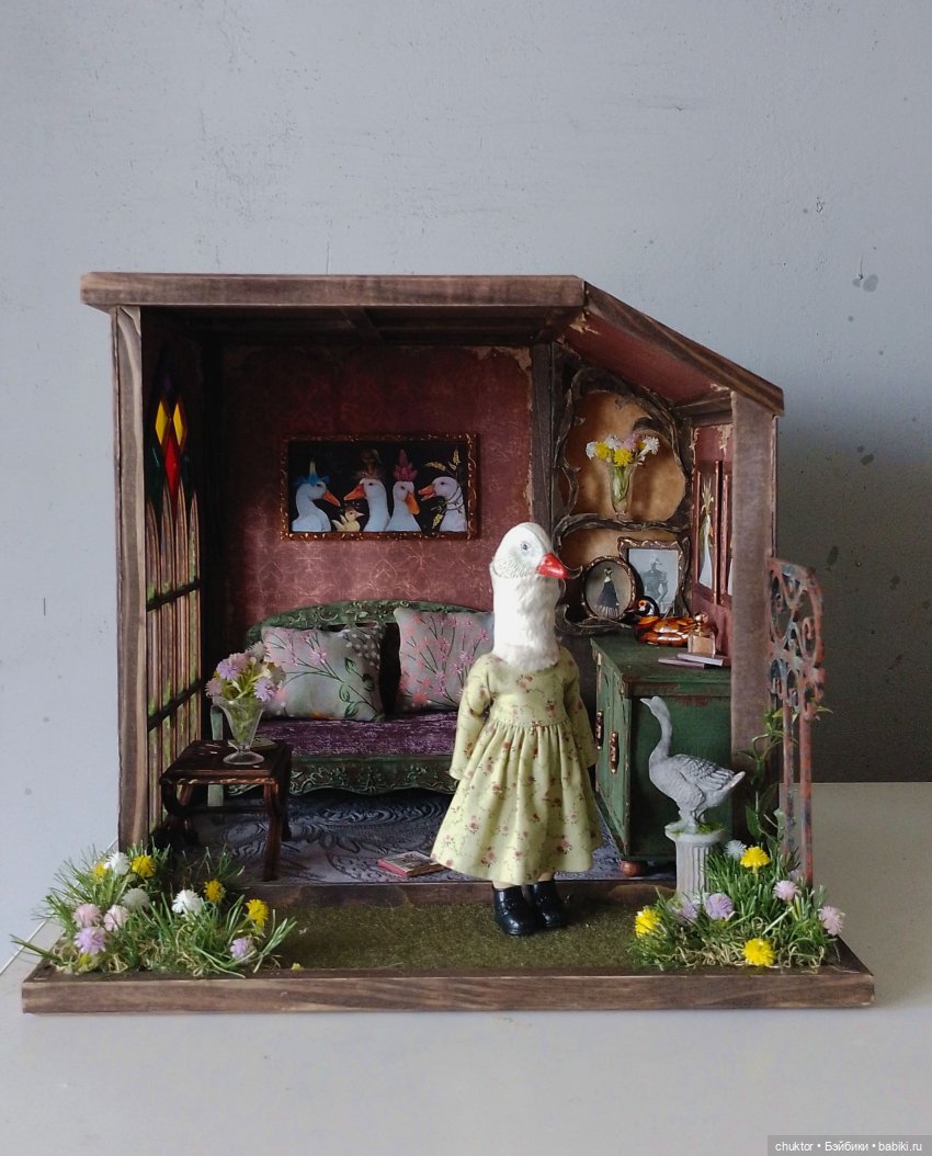 Вилла зажиточного гуся — Румбоксы и кукольные интерьеры: фото