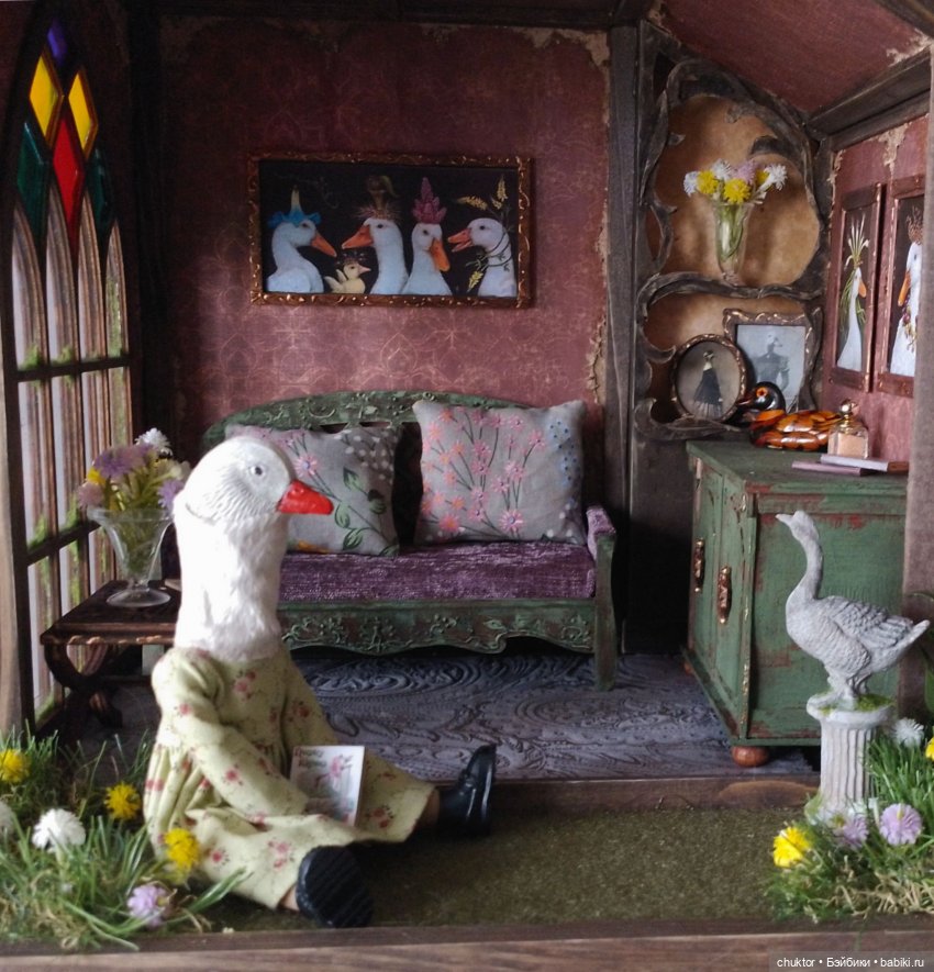 Вилла зажиточного гуся — Румбоксы и кукольные интерьеры: фото