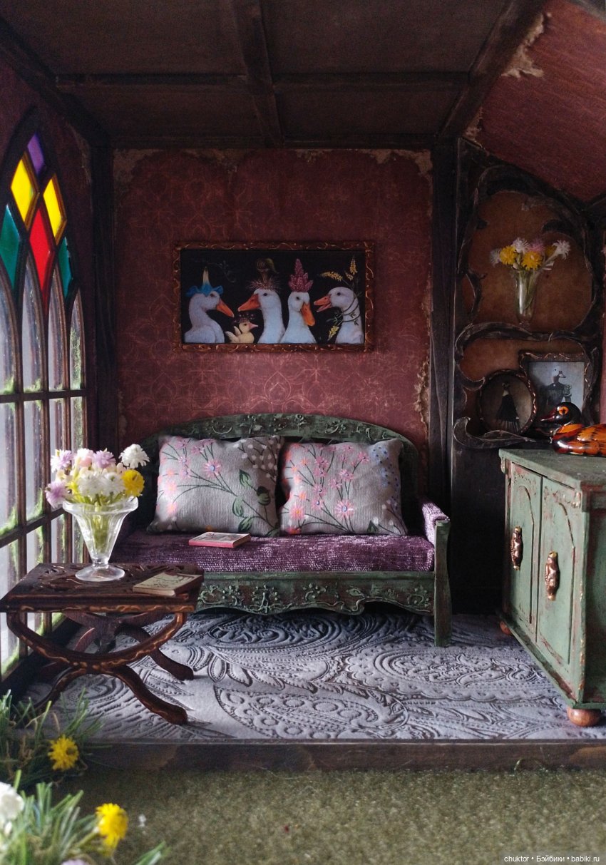 Вилла зажиточного гуся — Румбоксы и кукольные интерьеры: фото