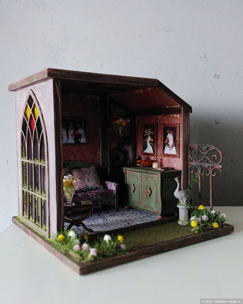 Вилла зажиточного гуся — Румбоксы и кукольные интерьеры: фото