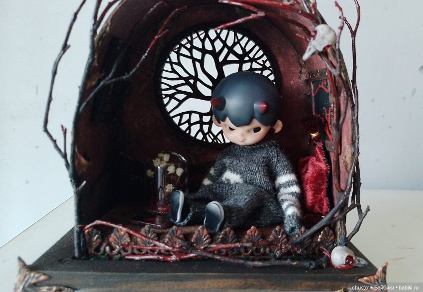 Тёмный лес — Румбоксы и кукольные интерьеры: фото