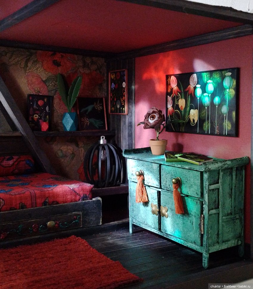 Опиум — Румбоксы и кукольные интерьеры: фото