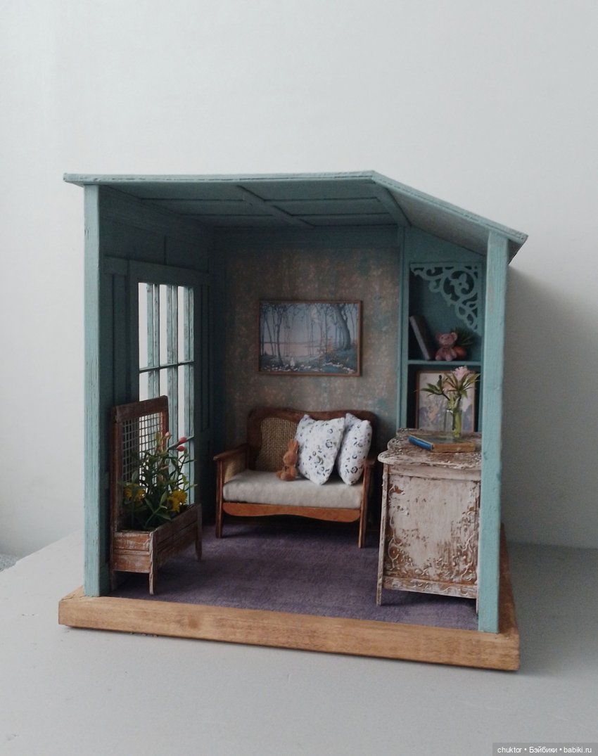 Невыносимое ретро бытия — Румбоксы и кукольные интерьеры: фото