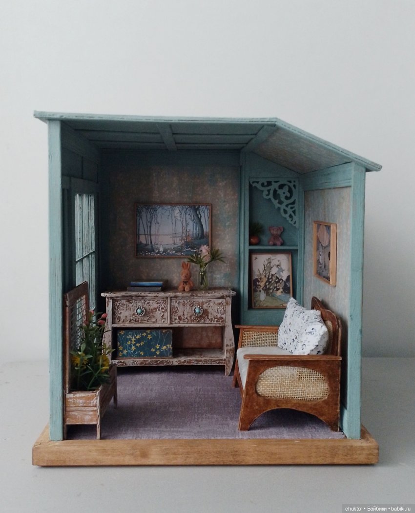 Невыносимое ретро бытия — Румбоксы и кукольные интерьеры: фото