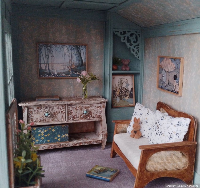 Невыносимое ретро бытия — Румбоксы и кукольные интерьеры: фото