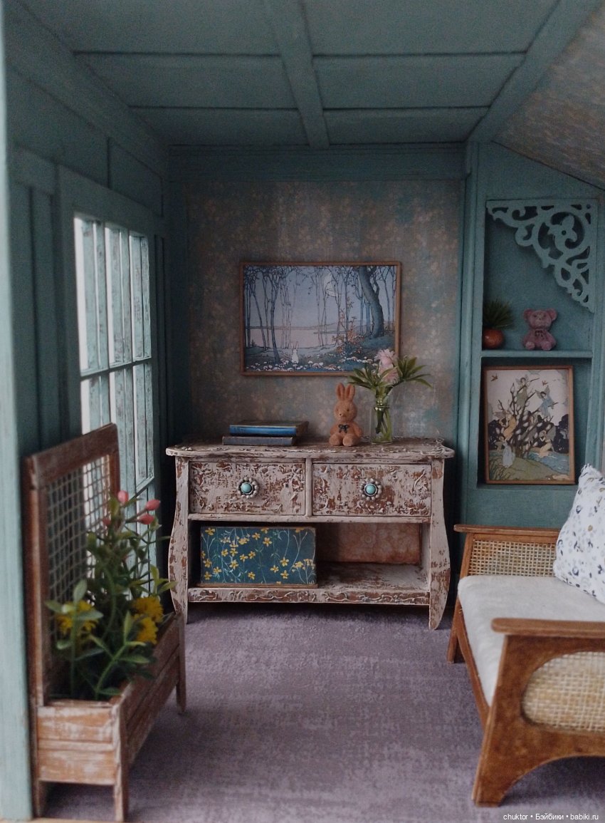 Невыносимое ретро бытия — Румбоксы и кукольные интерьеры: фото