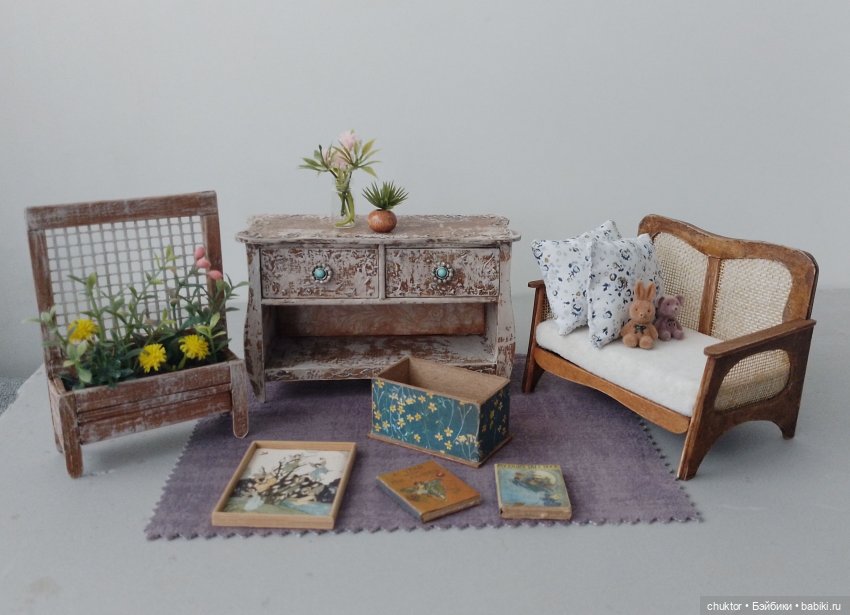 Невыносимое ретро бытия — Румбоксы и кукольные интерьеры: фото