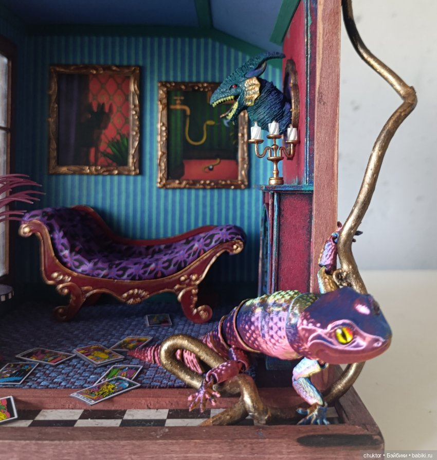 Румбоксы и кукольные интерьеры: фото