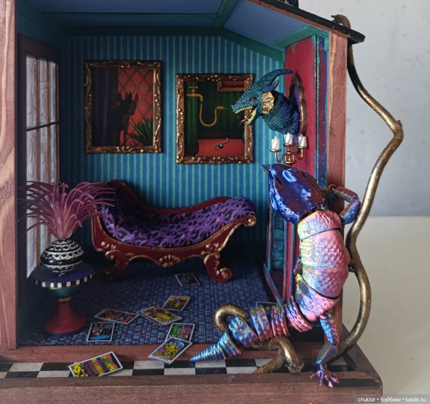 Румбоксы и кукольные интерьеры: фото