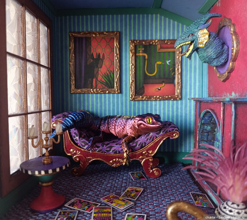 Румбоксы и кукольные интерьеры: фото