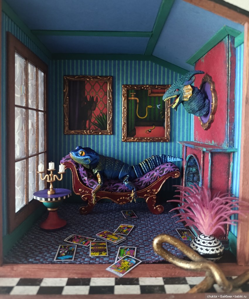 Румбоксы и кукольные интерьеры: фото