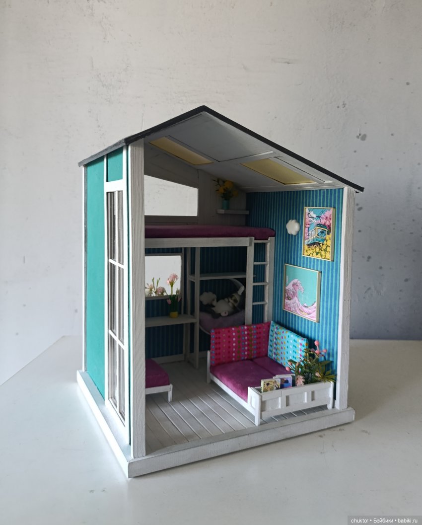 Неожиданно милый — Румбоксы и кукольные интерьеры: фото