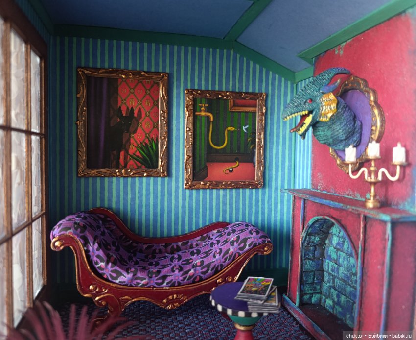 Румбоксы и кукольные интерьеры: фото