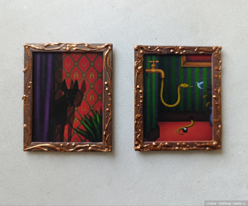 Румбоксы и кукольные интерьеры: фото (фото 2)