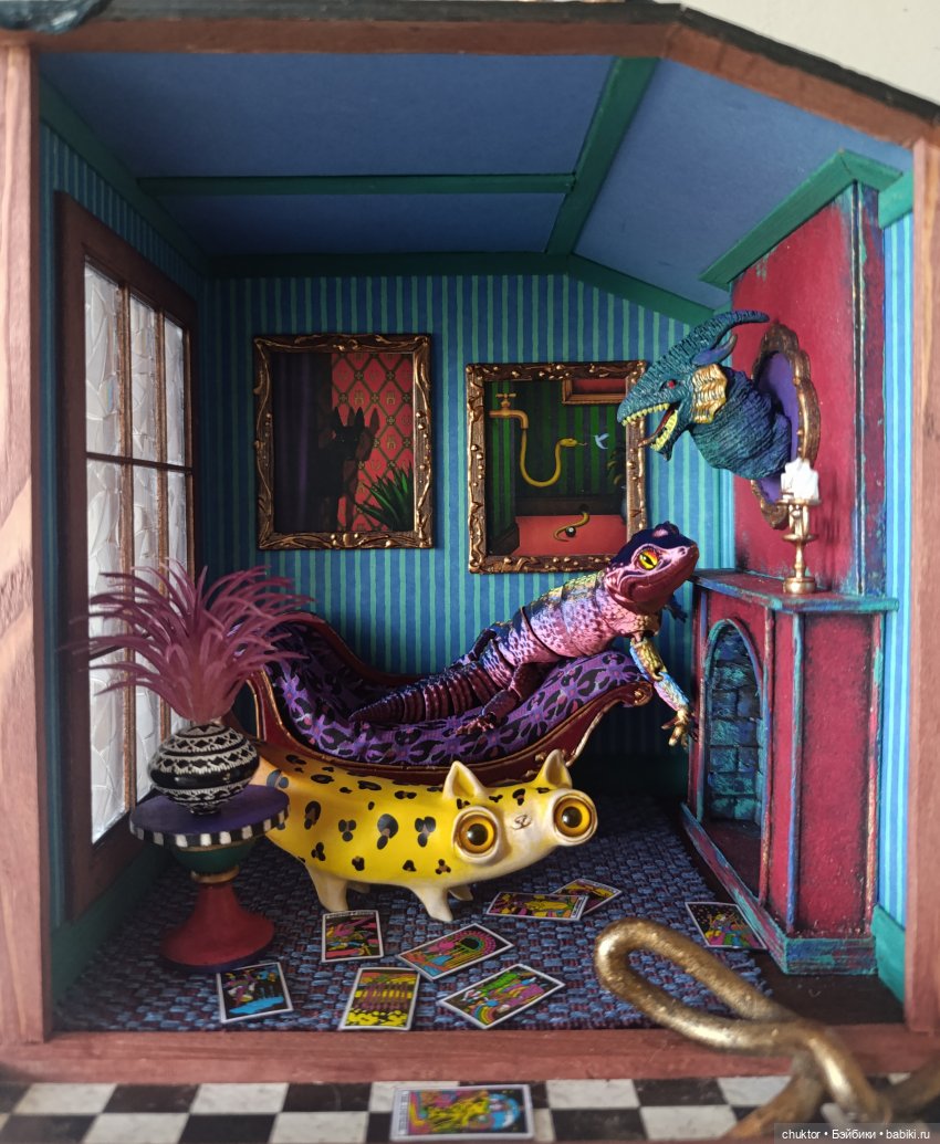 Румбоксы и кукольные интерьеры: фото