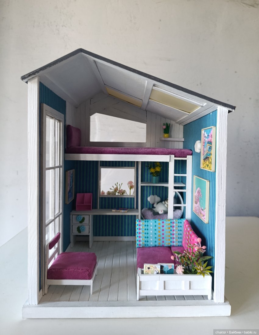 Неожиданно милый — Румбоксы и кукольные интерьеры: фото