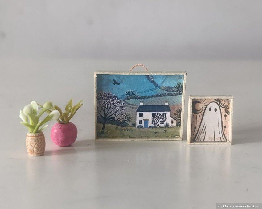 Раз, два, три... замри — Румбоксы и кукольные интерьеры: фото