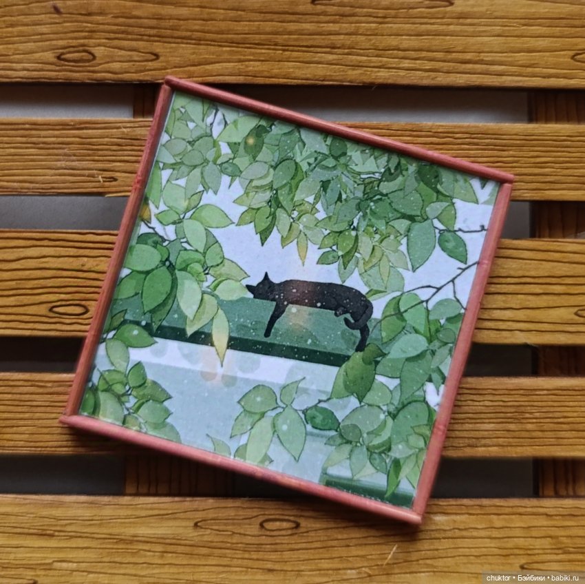 Затерянные в зелени — Румбоксы и кукольные интерьеры: фото