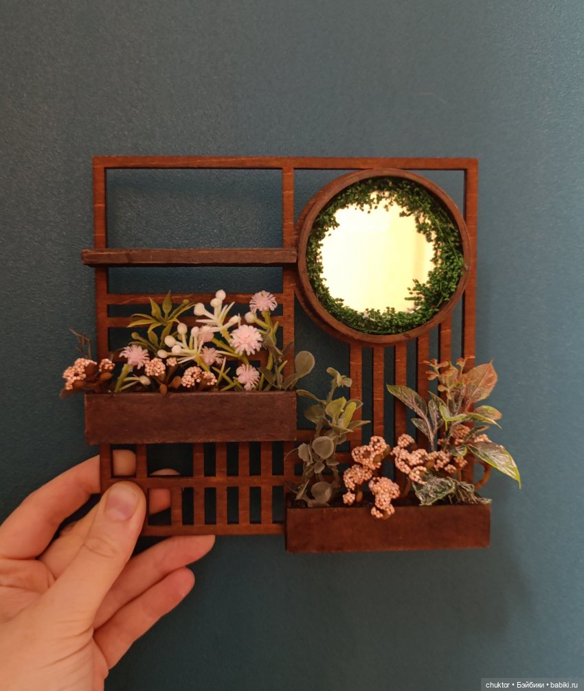 Затерянные в зелени — Румбоксы и кукольные интерьеры: фото